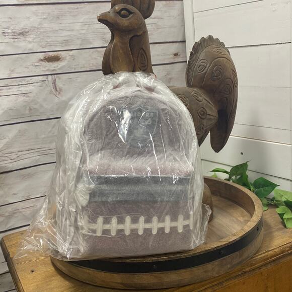 Loungefly NFL Las Vegas Raiders Football Team Pigskin Mini Backpack Back Pack - Picture 2 of 9